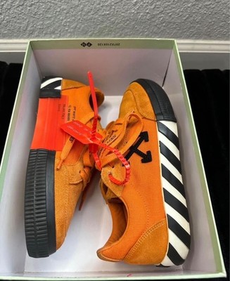Size 8 - Off-White Vulcanized Low Orange