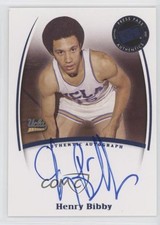 2007-08 Press Pass Legends Saturday Signatures Henry Bibby Auto ni4