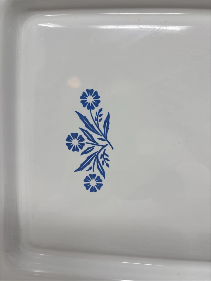 Bandeja de calentamiento eléctrica para servir Corning Ware azul aciano plato caliente y cable Foto 3 de 4