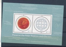 D515035 Norway S/S MNH Preserve Polar Regions and Glaciers