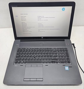 Hp Zbook 17 G3 | eBay