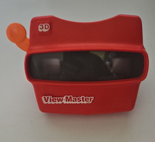 View-Master Red 3D Viewer w/ Reels Scooby-Doo Shirt Tales Look and See