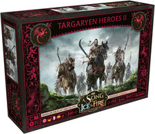 A Song of Ice and Fire Tabletop Miniatures Targaryen Heroes II Box Set - Lead Le
