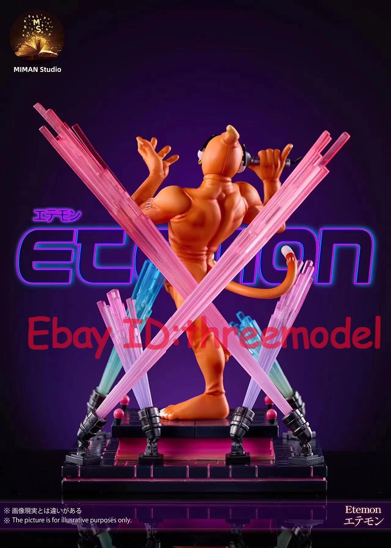 MIMAN Studio Digimon Gorimon Gokuwmon Resin Model H22cm IN STOCK
