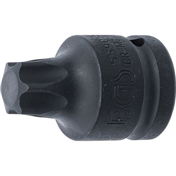 "Bgs Kraft-Bit-Einsatz Antrieb Innenvierkant 20 Mm (3/4\") T-Profil (FüR Torx) T90"-image