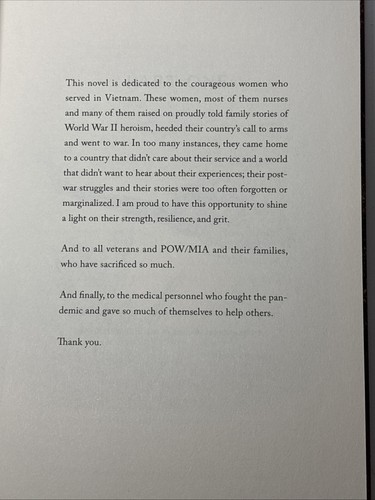 The Women: A Novel Hardcover By Kristin Hannah LIKE NEW - Picture 5 of 9