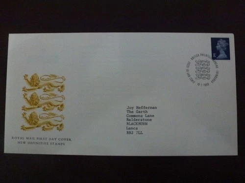 Gb definitive cover   Jan 1999  E. stamp