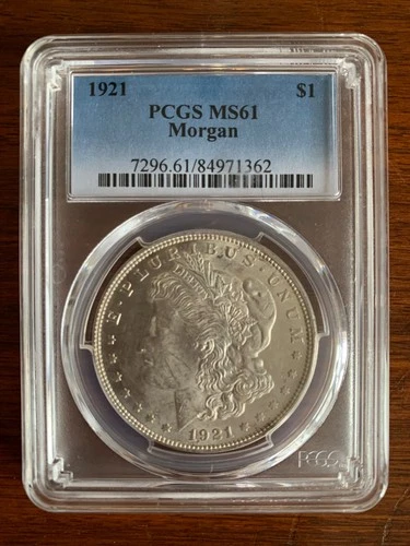 1921-D Morgan Dollar Extra Fine (1.00)^