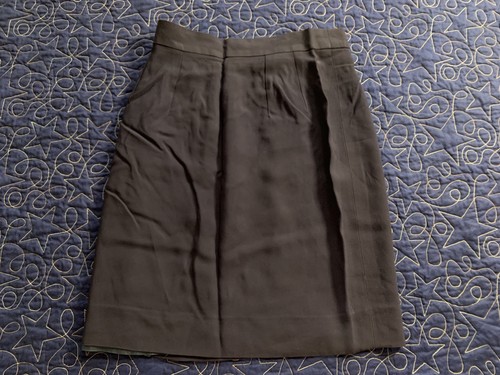 Celine, Vintage Celine Straight Pencil Skirt Navy Blue Women's Size 38 Small