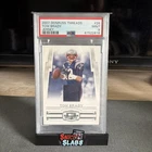 2007 Donruss Threads NFL Tom Brady Jersey  Patch Relic /250 Patriots PSA 9