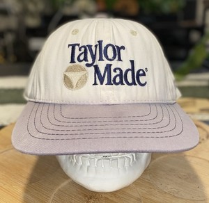Chapeau Seau TaylorMade Vintage Blanc – Taille XL – Imperméable Et Ajustable