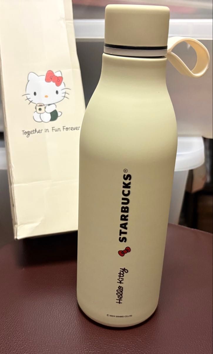 Starbucks Hello Kitty 2026 20oz Stainless Steel Water Bottle NEW