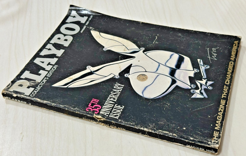 35th Anniversary ~ 1989 PLAYBOY MAGAZINE ~ Collector's Edition VINTAGE