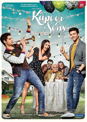 Kapoor & Sons (DVD) **Good**