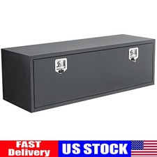 48 Steel Underbody Truck Tool Box Lockable Storage Box For Pickup Trailer Rv
