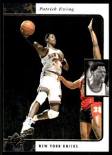 Patrick Ewing 1995-96 SP #88 New York Knicks NBA READ FREE SHIPPING AutographDen