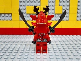 LEGO NINJAGO 70504 Minifigure Minifig General Shogun Evil Samurai Used Japan