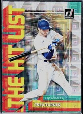 2022 Donruss #THL-1 Trea Turner The Hit List Vector