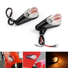 Clear Front Turn Signals For Kawasaki Ninja EX 250 1988-2007