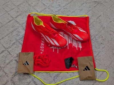 Adidas X Crazyfast + SG Solar Red Soccer Cleats Mens 6.5 Womens 7.5 IF0646