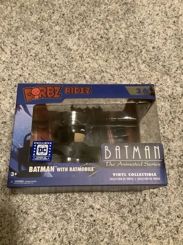 Funko Dorbz Ridez DC Batman Animated Series Batmobile #34 Legion of Collectors