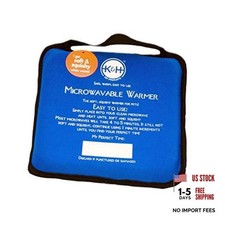 Microwavable Pet Bed Warmer Blue 9" x 9"