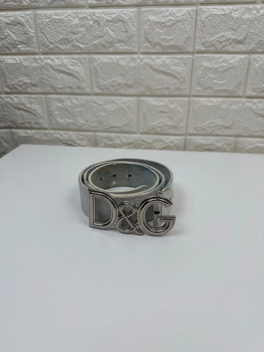 Dolce&Gabbana Leather White Belts for Men for sale | eBay