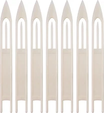 Netting Needle Shuttles Fishing Net Repair Line 6#-6.6inch-7pcs, White 
