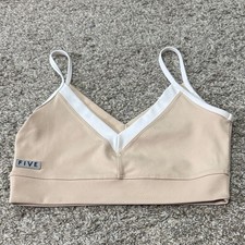 Five the Label Sports Bra Crop Top Dance Tan Medium