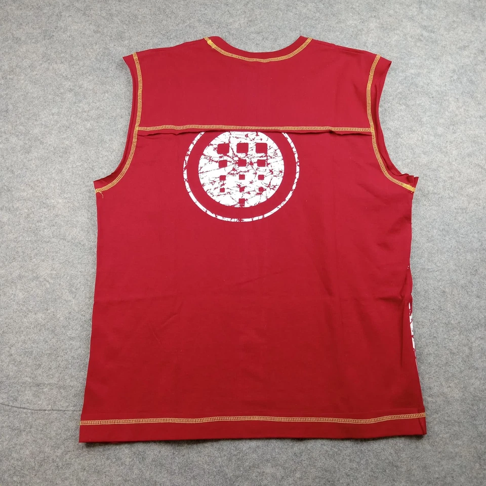 Рубашка мужская большая Red Lion без рукавов без рукавов майка 63 хурма - Изображение 3 из 4