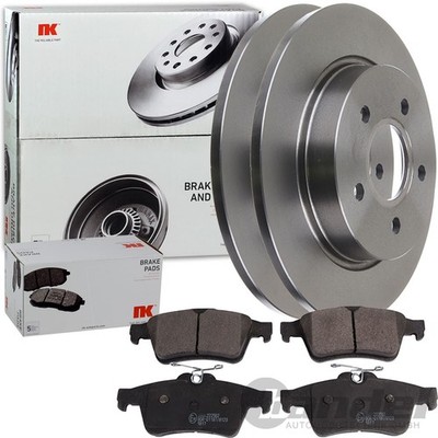 NK BREMSSCHEIBEN 265mm + BELÄGE HINTEN passend für FORD FOCUS 2 II MK2 + C-MAX
