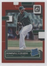 2022 Panini Donruss Optic Rated Rookie Red Prizm 4/60 Domingo Acevedo #94 my8