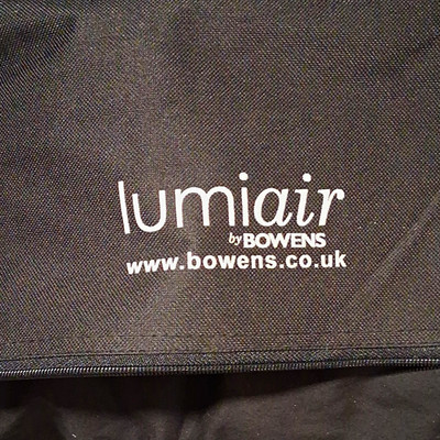 Bowens Lumiair Octagon Softbox Diffuser, Portable, Black/Silver