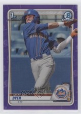 2020 Bowman Draft Chrome Purple Refractor 8/250 Matthew Dyer #BD-92 0b0g