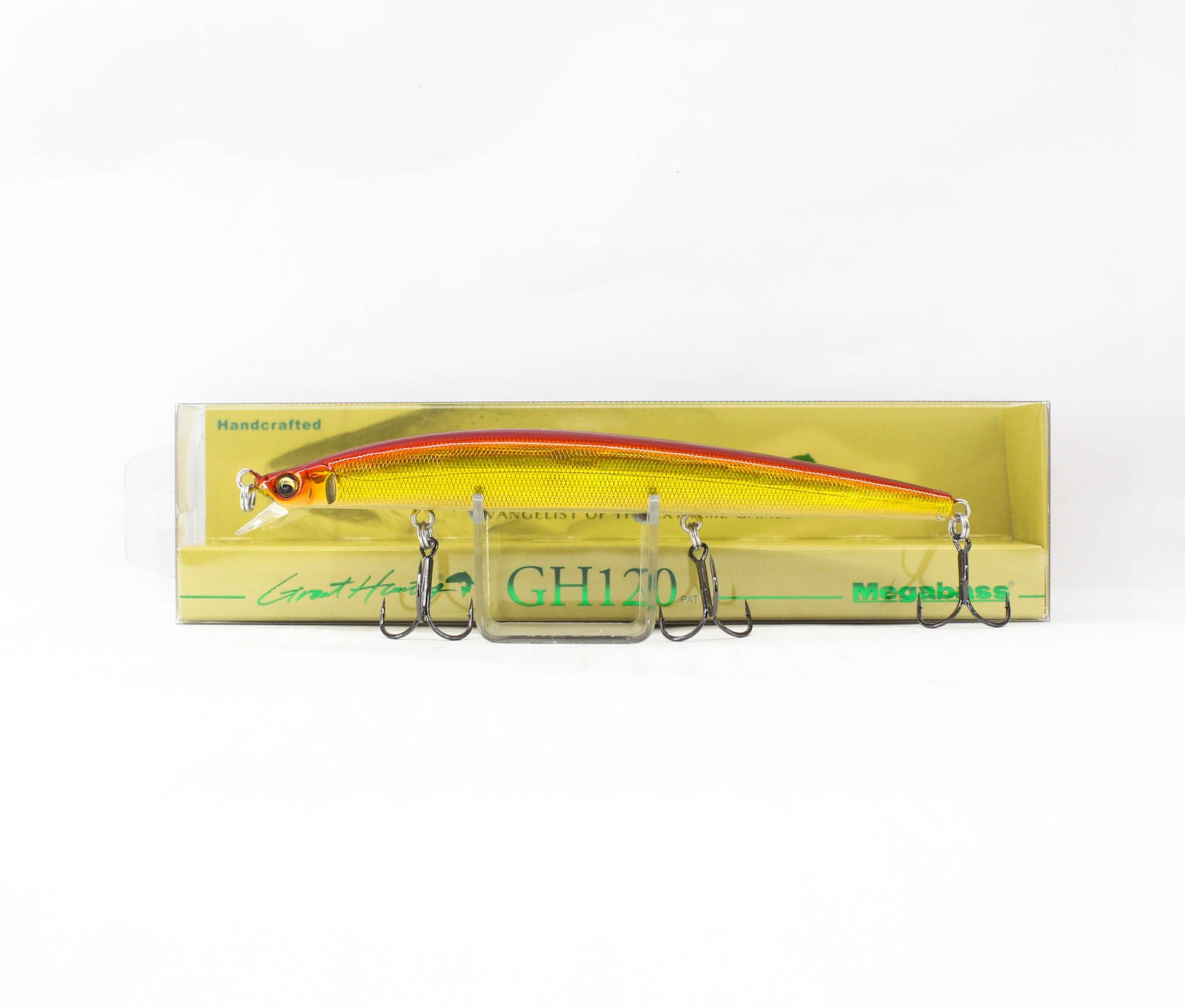 Megabass Great Hunting 120 Floating Lure GG Akakin (9856)
