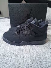 Air Jordan 4 BLACK CATS 2025 9.5 nuove con scatola 100% autentiche, ricercate