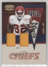 2010 Panini Gridiron Gear NFL Nation Combos Materials Prime 3/25 Dwayne Bowe 4f5