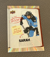 2024 Tim Hortons Retrospective Rookies In the Books #ITB-14 Sarah Nurse