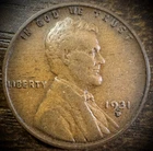 1931-D Lincoln Wheat Penny Cent SEMI-KEY DATE #1