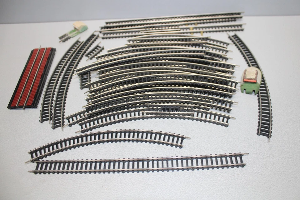 Piko Gleiskonvolut gerades und gebogenes Gleis Spur N #A824