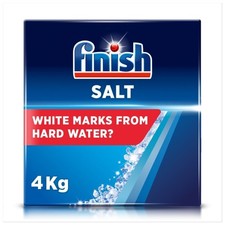 2 x Finish Dishwaser Salt Box 2kg Soften Water to Prevent Limescale & Watermarks 6.79 per kilo