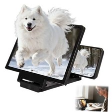 3D HD Big Screen Phone Magnifier, New Cell Phone Screen Magnifier, Black