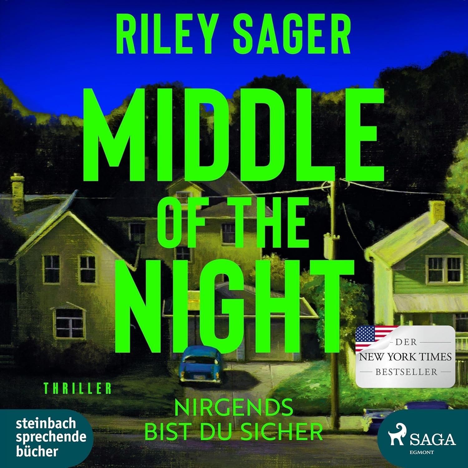 CD Middle of the night Nirgends bist du sicher Riley Sager mp3 Hörbuch (K296)