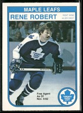 1982-83 O-Pee-Chee #330 Rene Robert