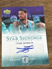 2007-08 Upper Deck - Star Signings Tyson Chandler #SS-TC (AU)
