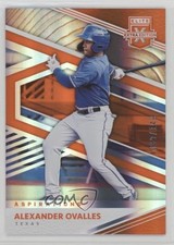 2020 Panini Elite Extra Edition Aspirations Orange 89/149 Alexander Ovalles 1d3a
