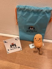Authentic Jellycat Small Amuseables Bean Plush NWT