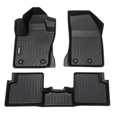 Ginowy-floor Mats For Honda Ridgeline 2017-2025 2026 Tpe All Weather Protection