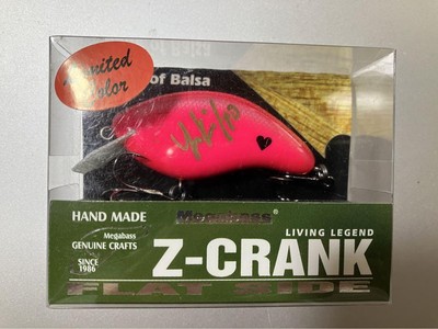 メガバス Z-CRANK FLAT SIDE (SP-C) KOTOBUKI Megabass Z-Crank Flat Side Limited SP-C KOTOBUKI Black Lure