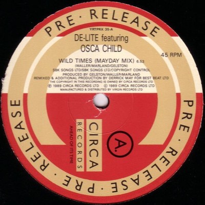 De Lite - Wild Times (12'', Promo)